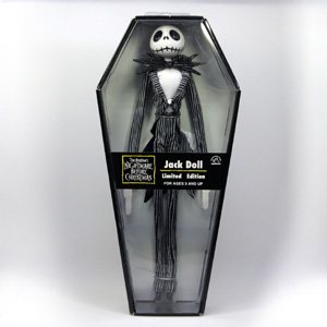 THE NIGHTMARE BEFORE CHRISTMAS Jack Doll Limited Edition